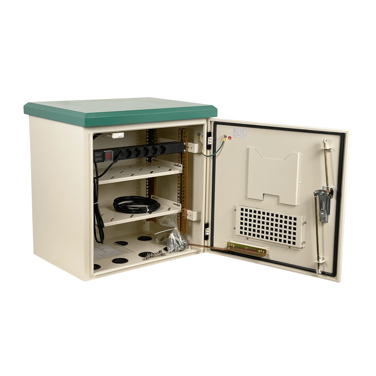 Rack de exterior 10U IP65 para muro/poste LINKMADE RK10-4LE