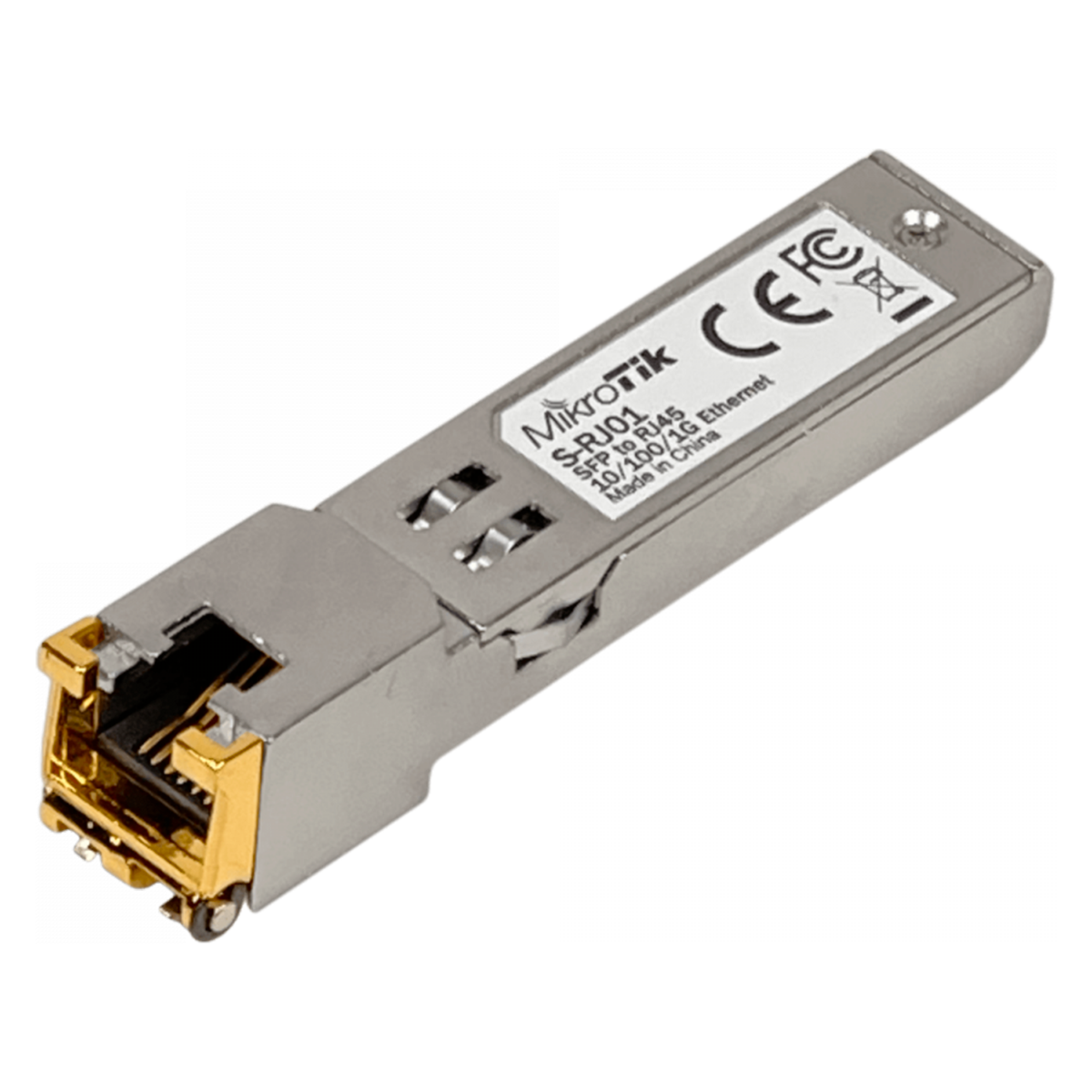 Módulo SFP RJ45 10/100/1000BASE-T (cobre) MikroTik S-RJ01