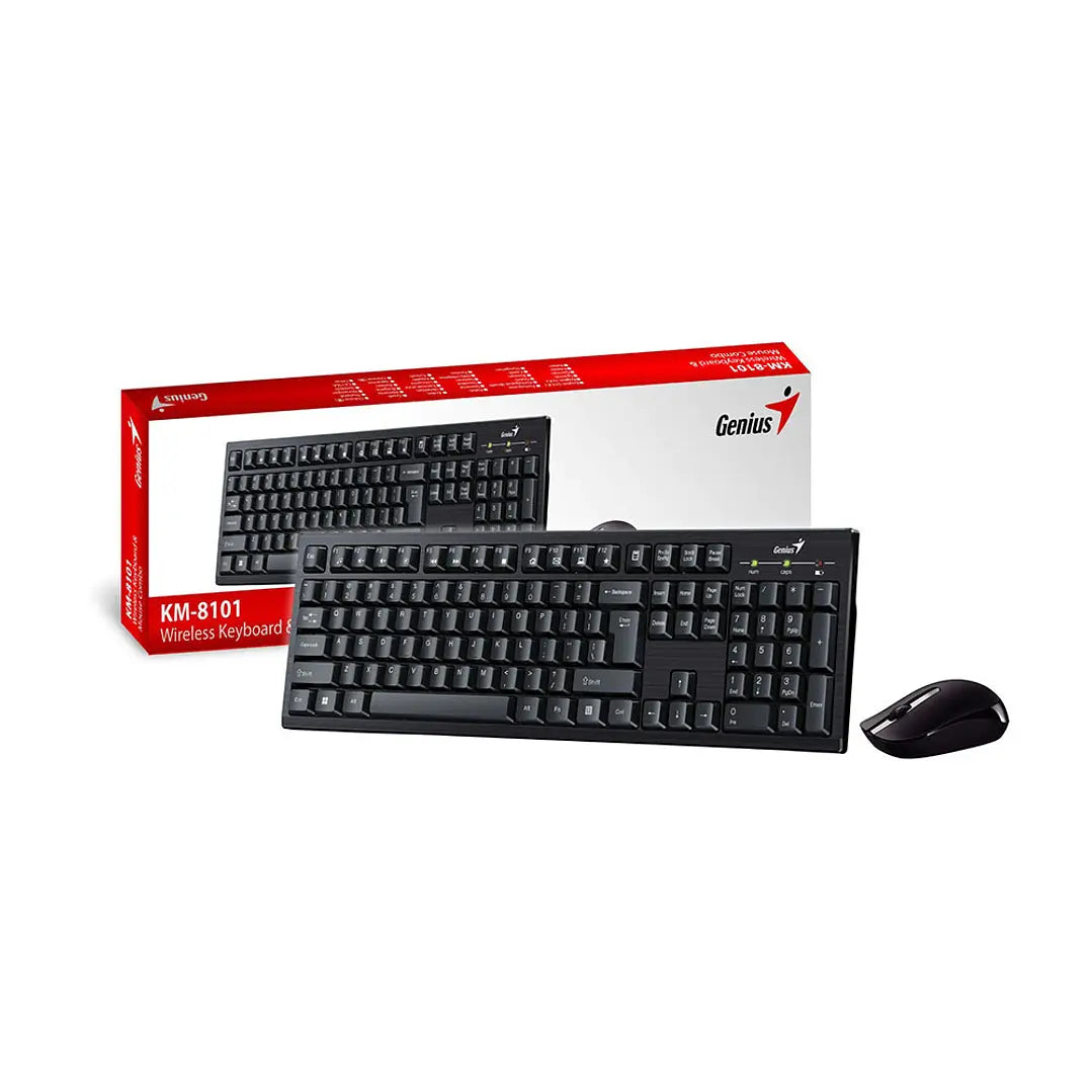 Kit Teclado + Mouse Inalámbrico Genius KM8101