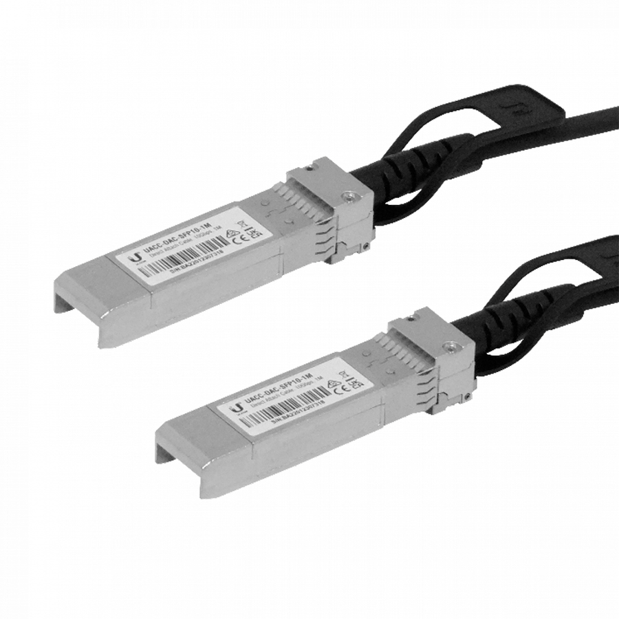 UBIQUITI 1mt SFP+10Gbps Cable Directo Cobre Pasivo UACC-DAC-SFP10-1M