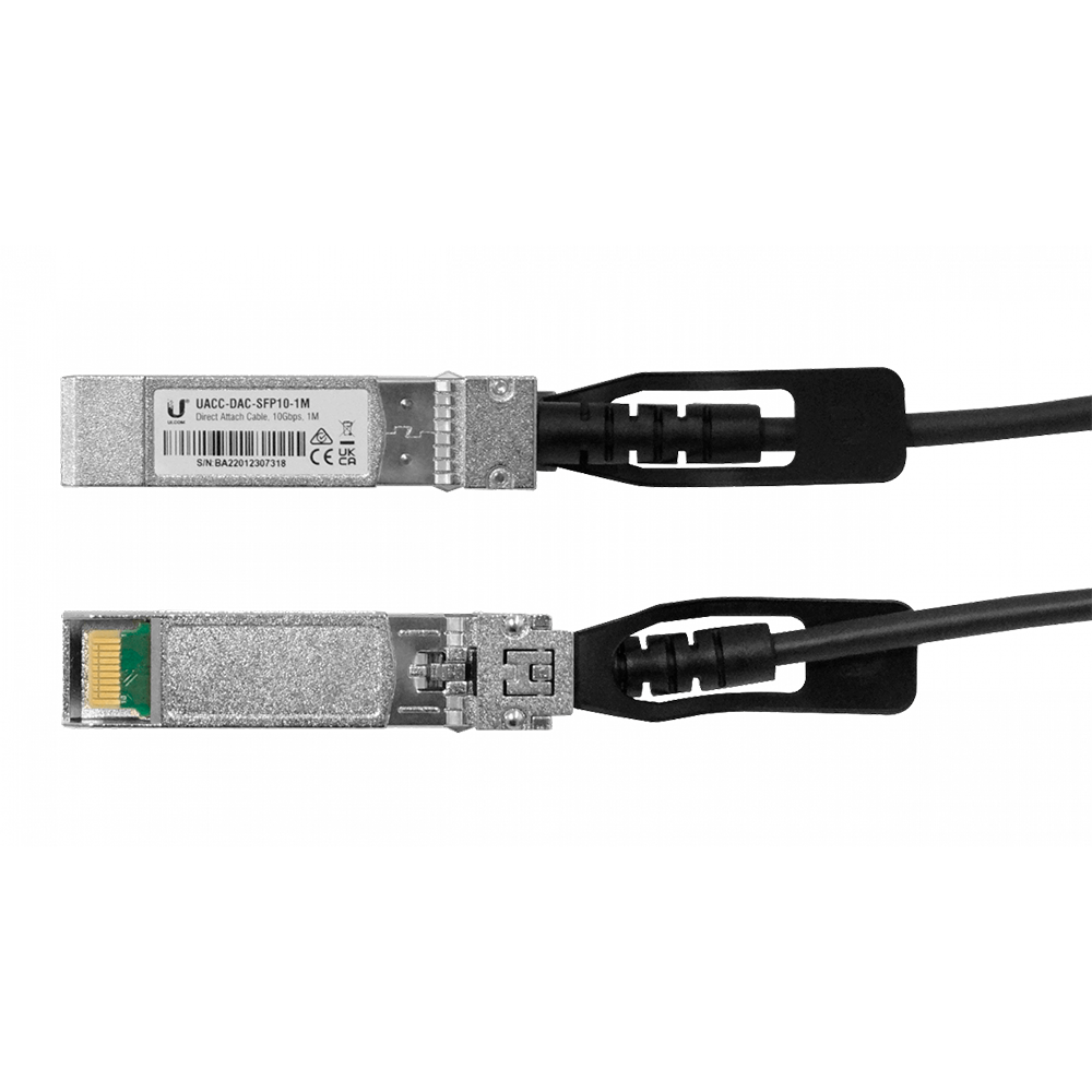 UBIQUITI 1mt SFP+10Gbps Cable Directo Cobre Pasivo UACC-DAC-SFP10-1M