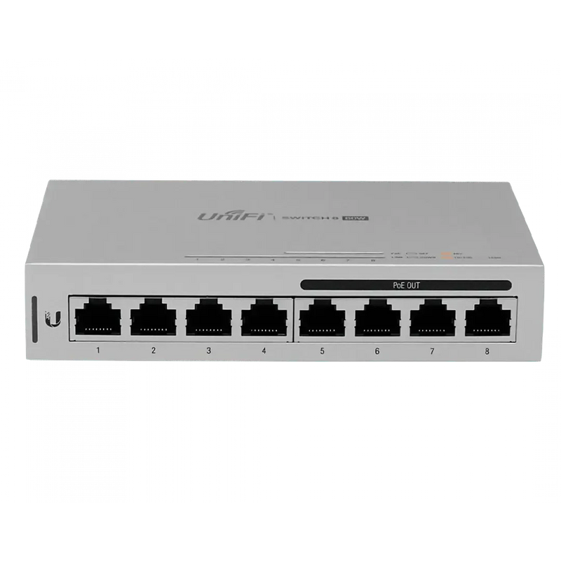 Switch 8-1000(4-poe48v-af) 48w-tot Req-unifi Inc-48 Ubiquiti
