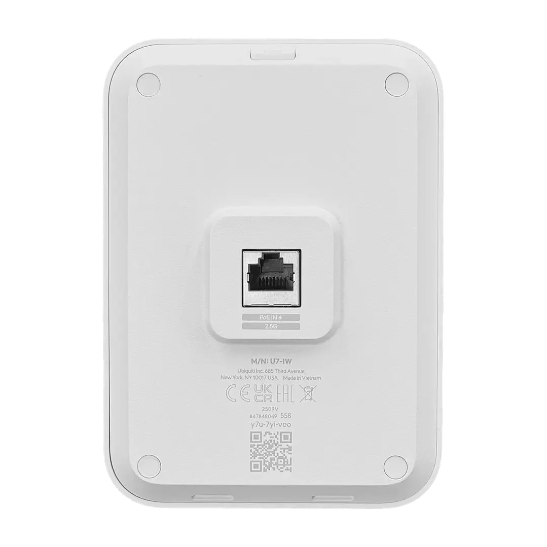 Access Point U7-IW WiFi7 5Gbps 2,4/5GHz 4300mbps Ubiquiti