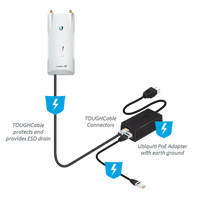 Inyector Poe 15Vdc 0.8A 12W C/Esd Ubiquiti imagen 3