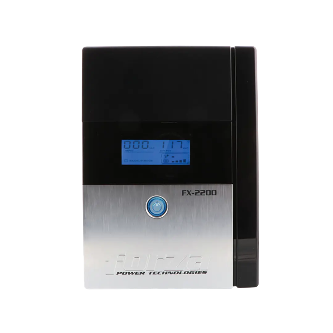 Ups Fx-2200lcd-c Forza Ups 2200va Con Pantalla Lcd Negro
