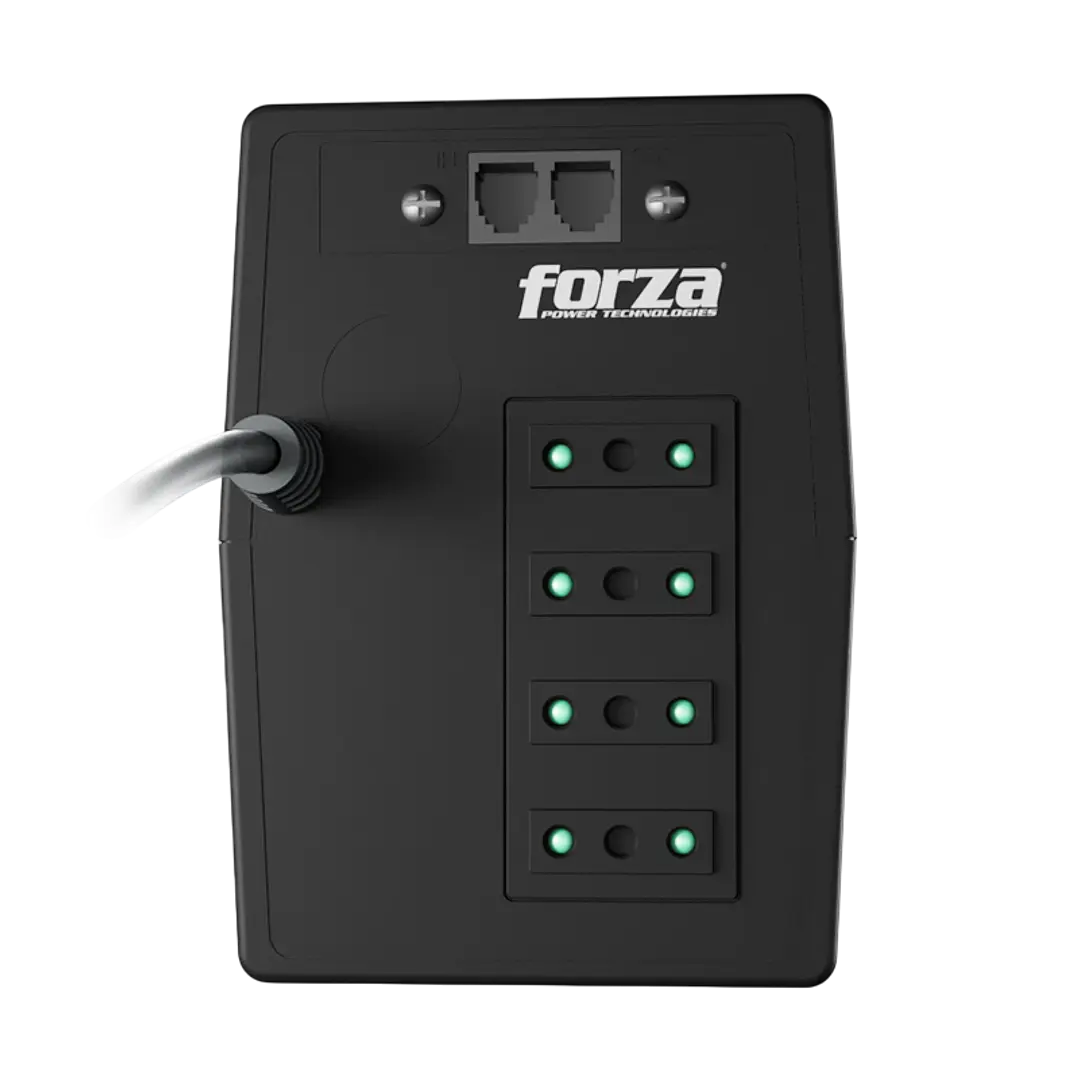 Ups Nt-512c Forza 500va 250w 220v 4 Out Color Negro