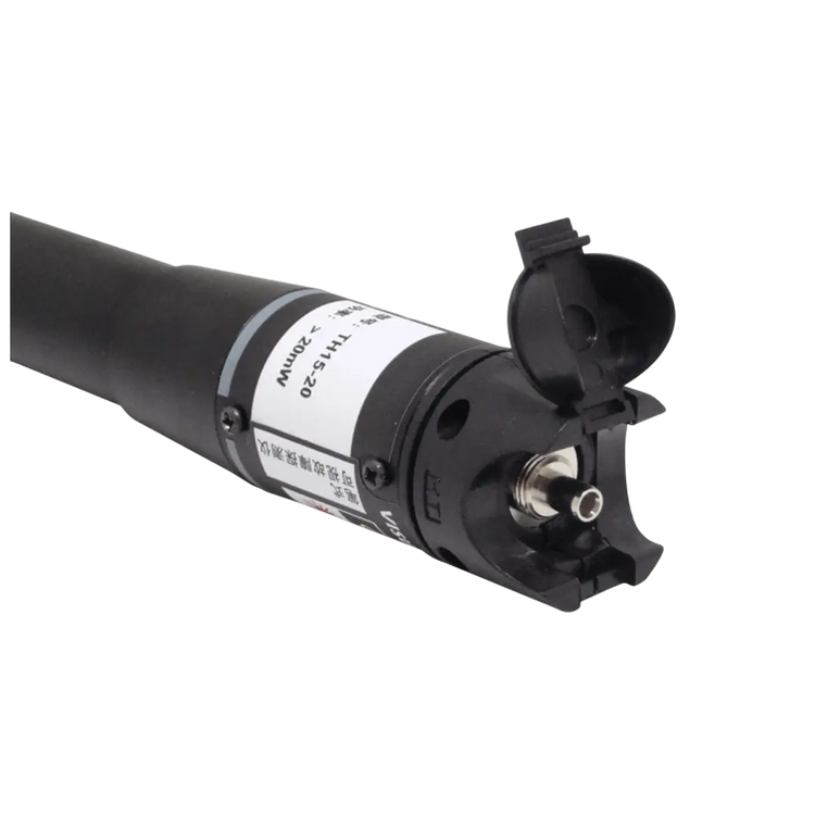 VFL Fibra Óptica 20mW 650nm Alcance 15km