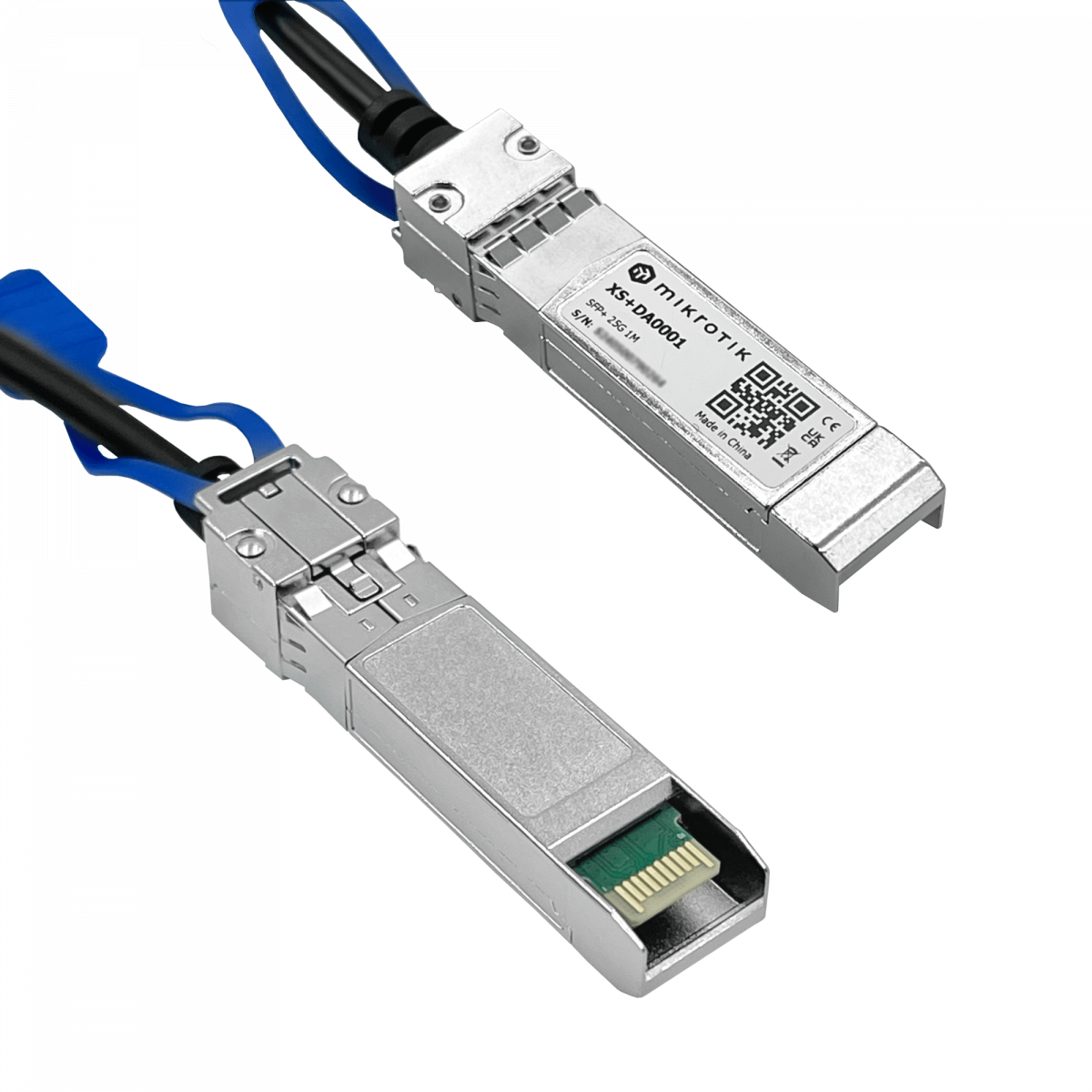 Cable Directo Backbone MIKROTIK 1mt SFP28-25G SFP+10G DAC