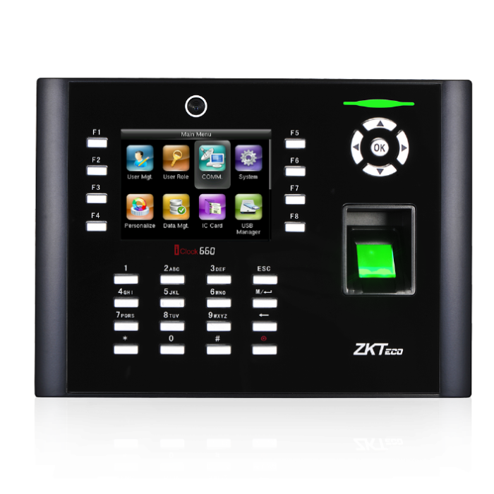 ZKTeco iClock 660 – Control de Asistencia Biométrico con Huella y Tarjeta