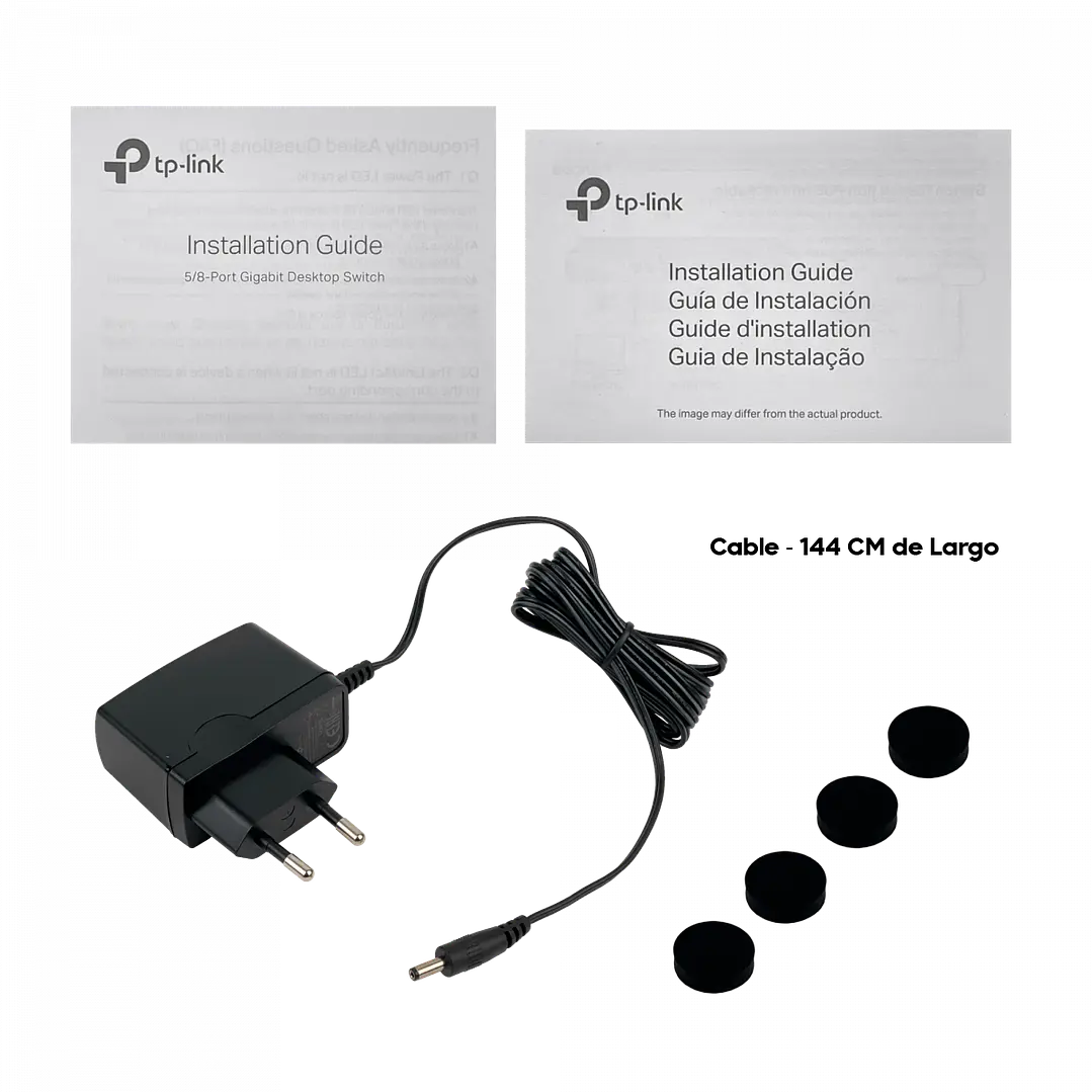 Switch no-Admin TP-LINK Metalico 5-1000 Gigabit